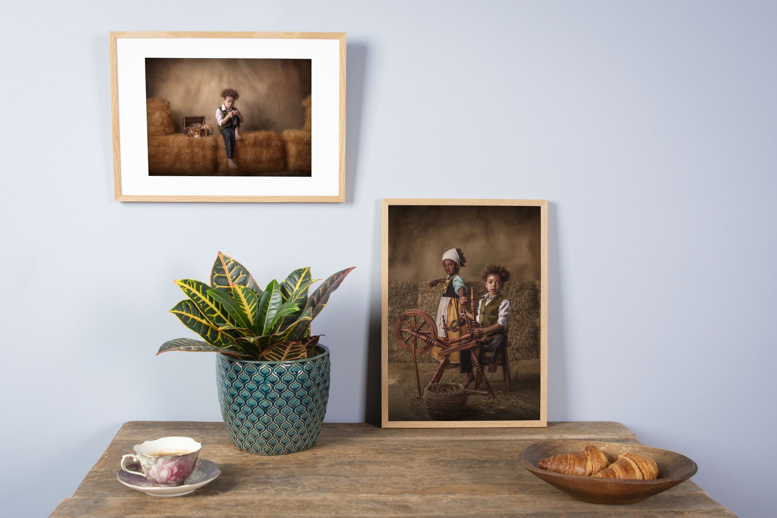Framed wall art print