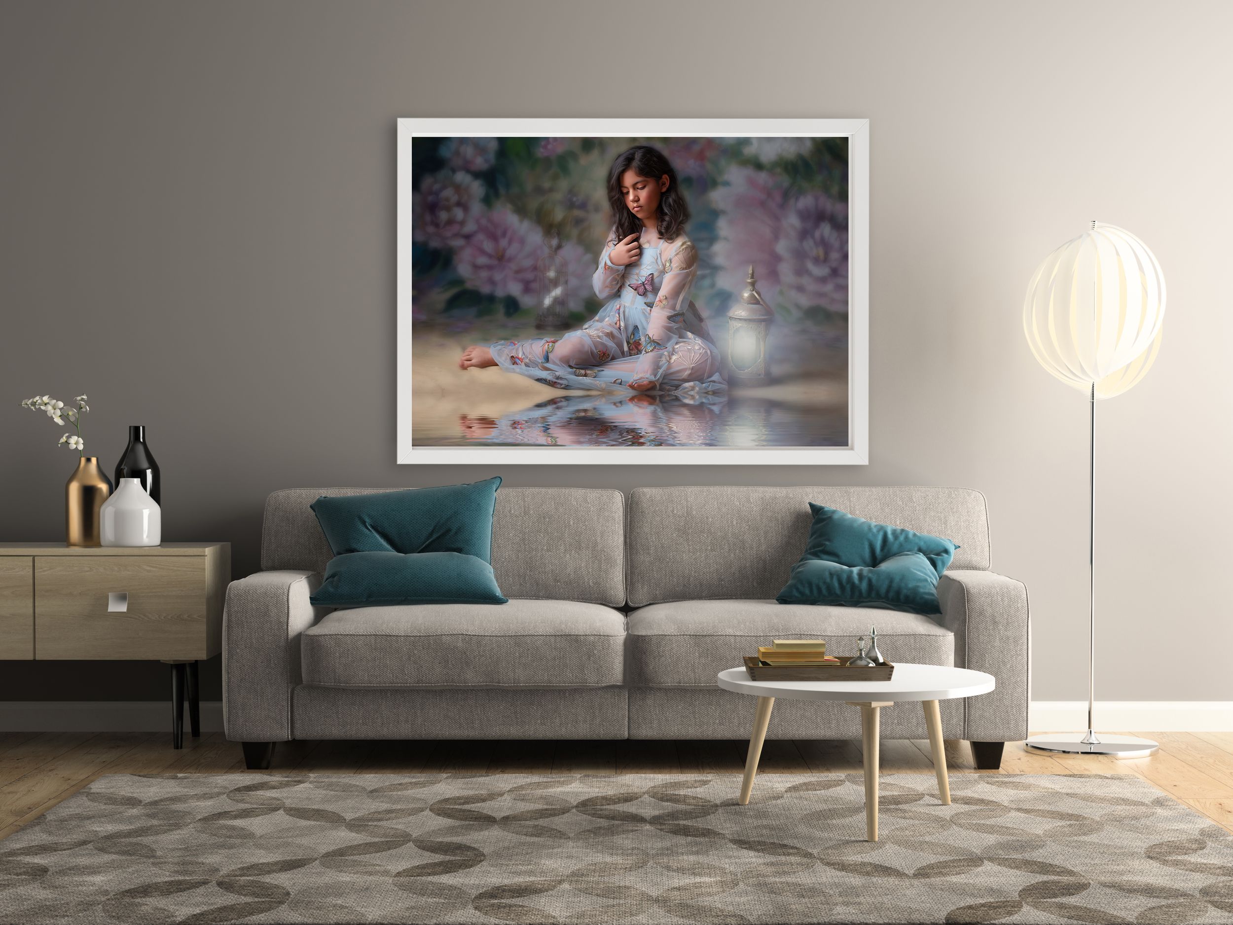 Living room wall art