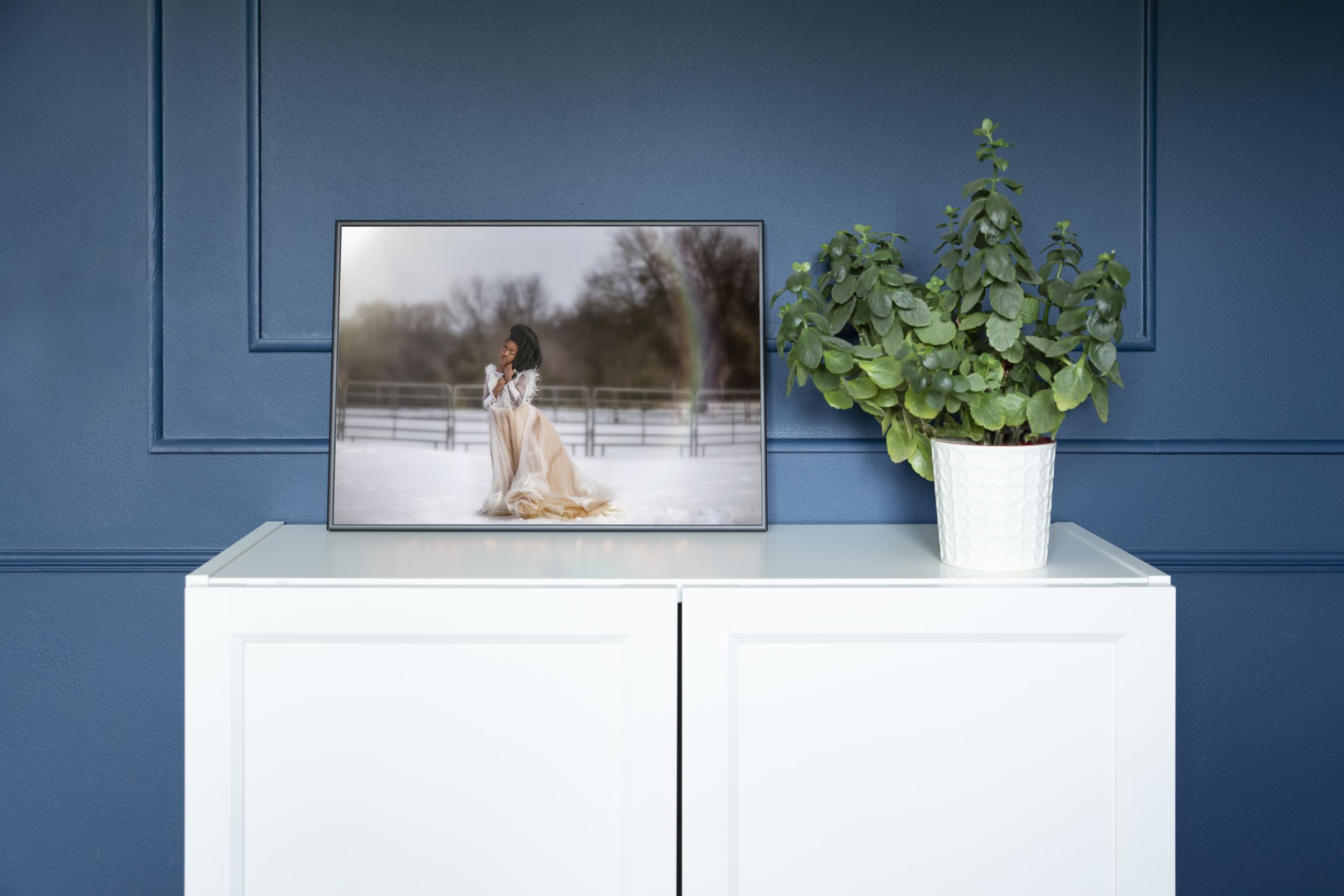 Wall decor print sample